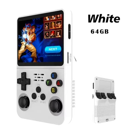 R36S Handheld Video Game Console Retro Open Source Linux System 3.5 Inch IPS Screen R35S Portable Pocket Video Player 128GB Game