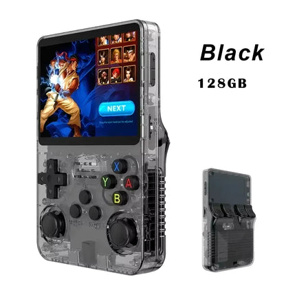 R36S Handheld Video Game Console Retro Open Source Linux System 3.5 Inch IPS Screen R35S Portable Pocket Video Player 128GB Game