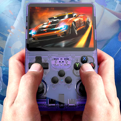 R36S Handheld Video Game Console Retro Open Source Linux System 3.5 Inch IPS Screen R35S Portable Pocket Video Player 128GB Game